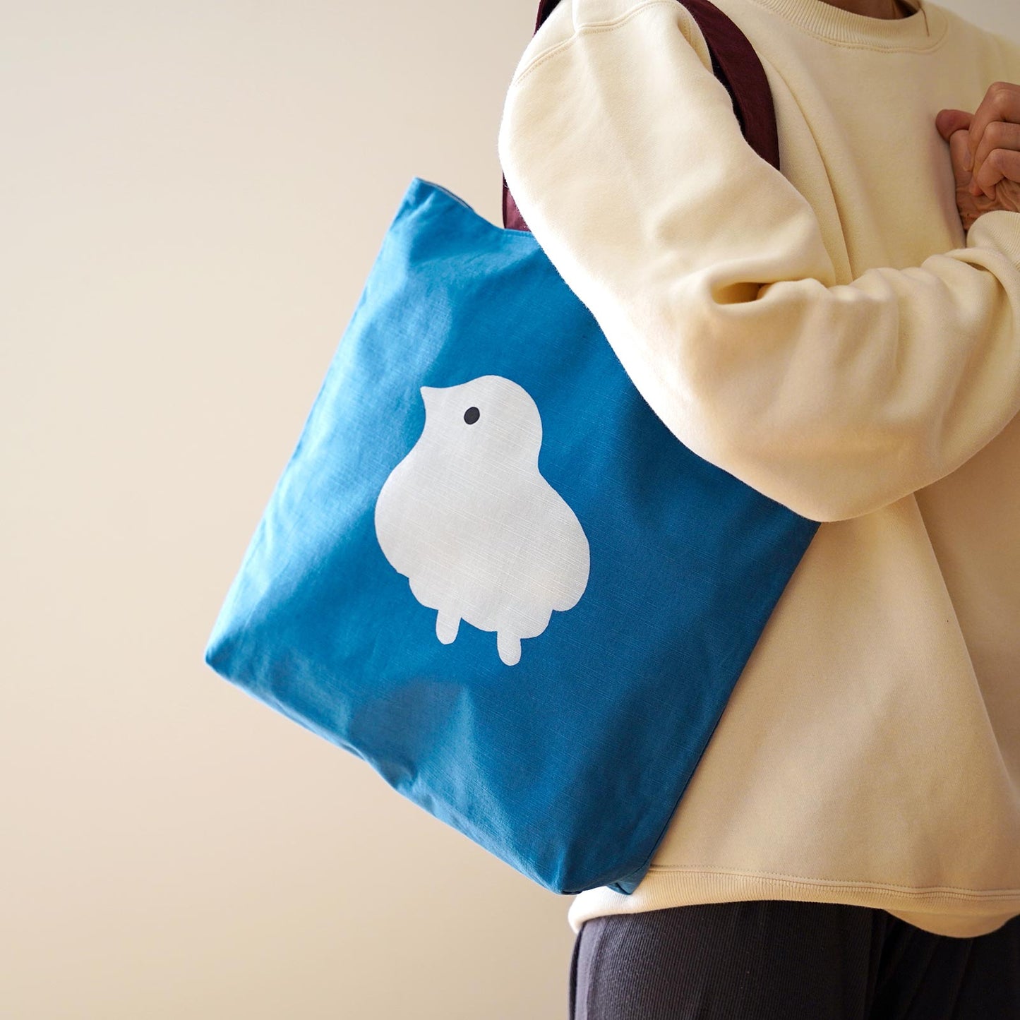 型染めバッグ「福千鳥」 ●14営業日ほどお時間をいただきます