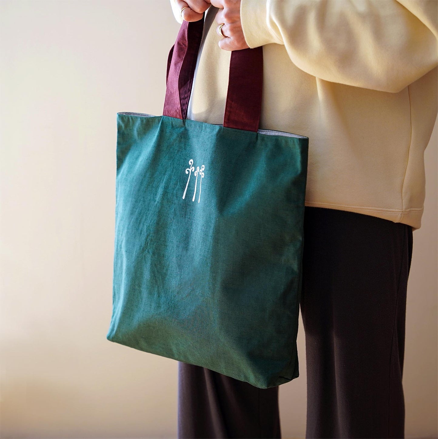 型染めバッグ「早蕨」 ●14営業日ほどお時間をいただきます