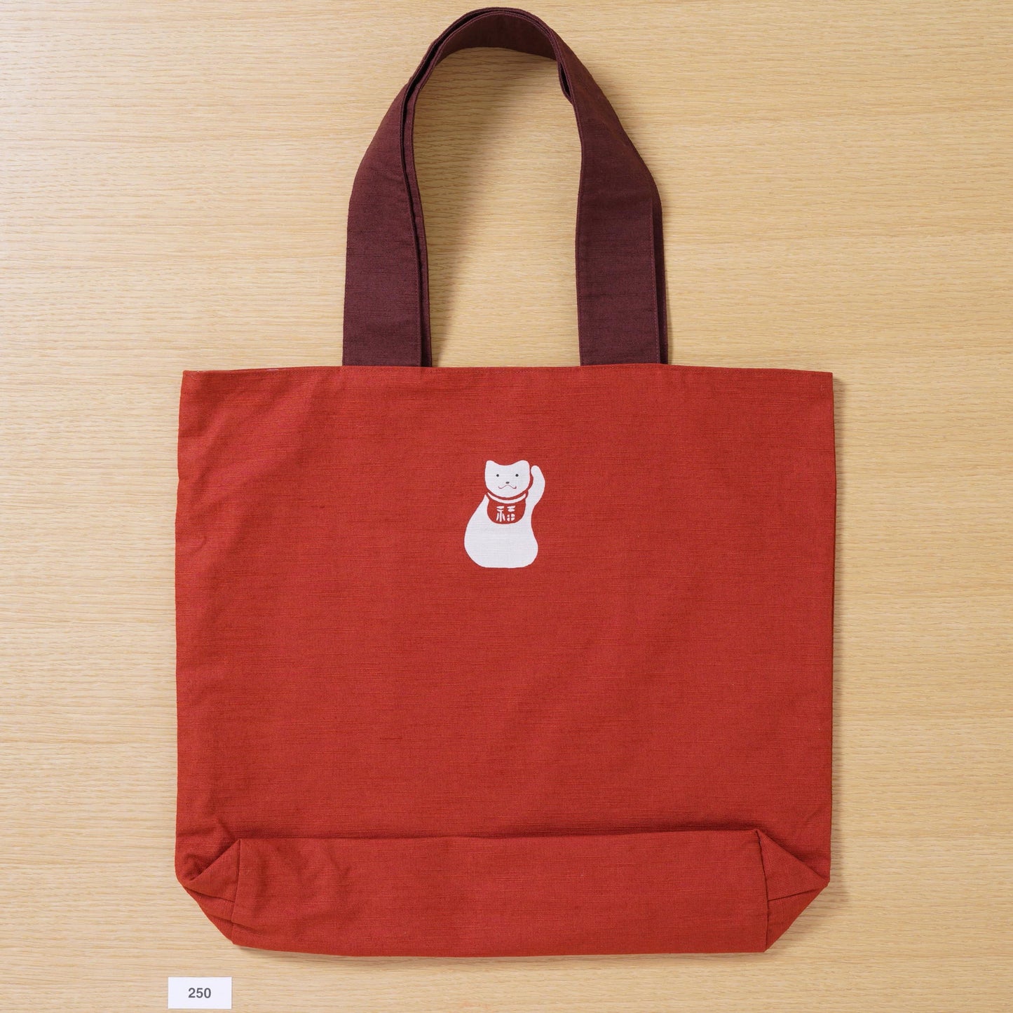 
                  
                    【蔵出し】　型染めトートバッグ「招き猫」 #250
                  
                