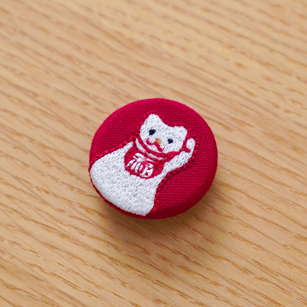 
                  
                    刺繍ブローチ「招き猫」
                  
                