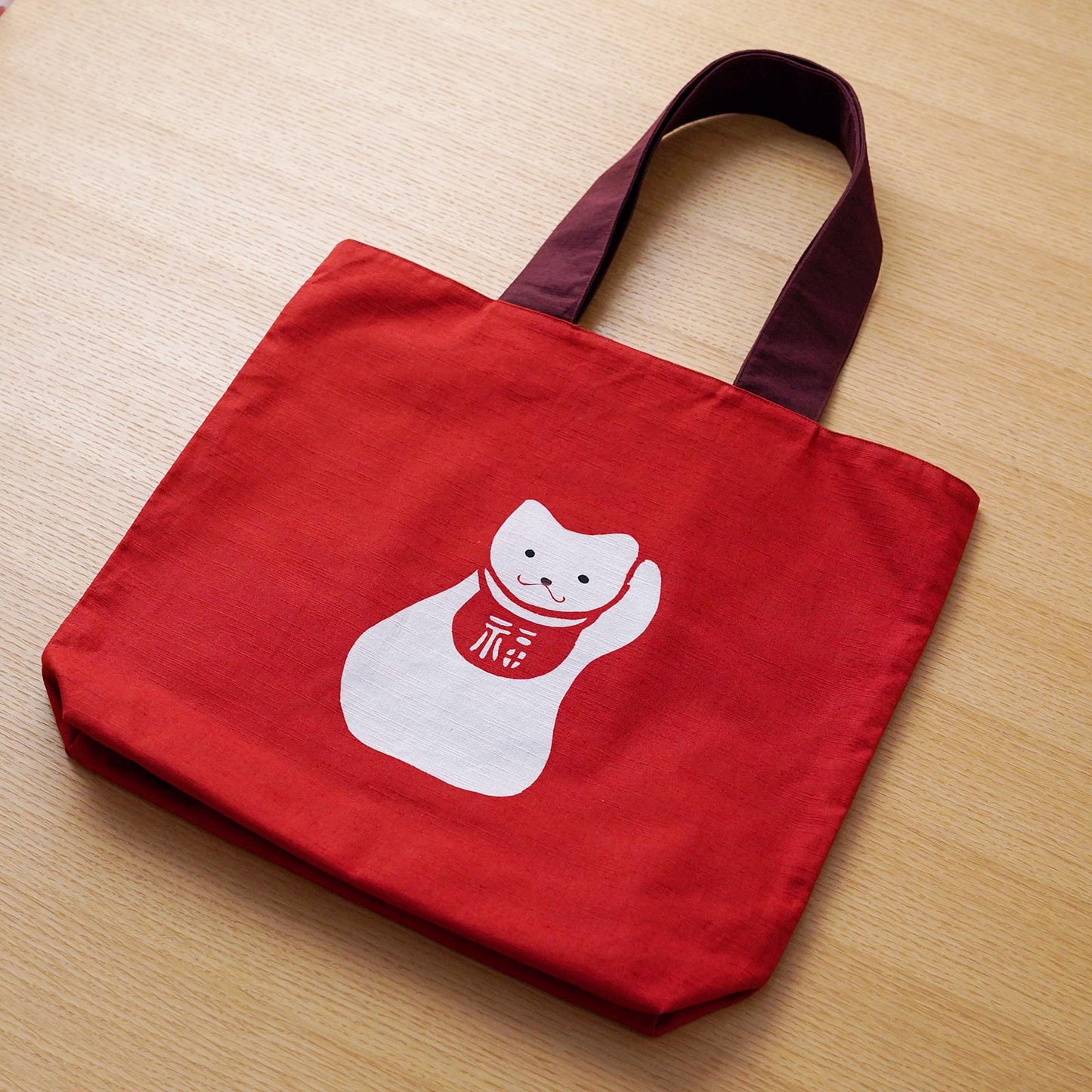 
                  
                    型染めバッグ「招き猫」　●７営業日ほどお時間をいただきます
                  
                