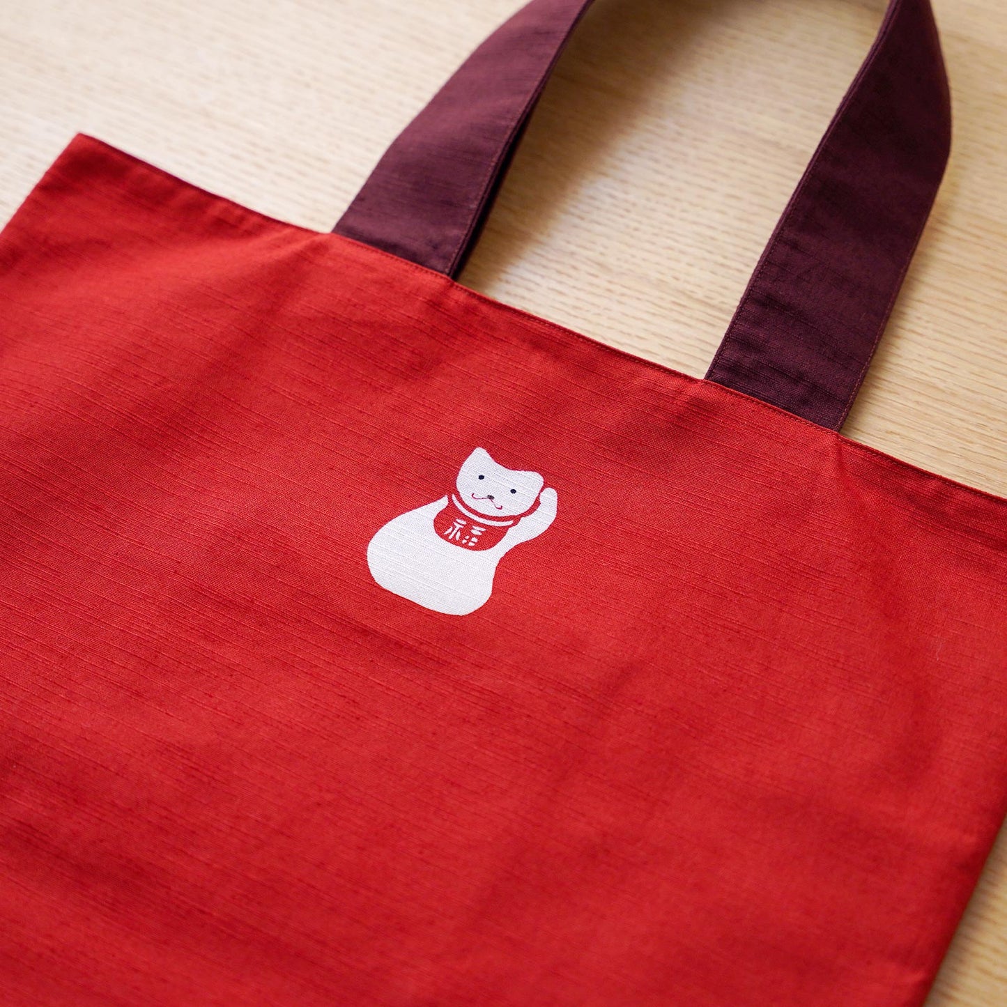 
                  
                    型染めバッグ「招き猫」　●７営業日ほどお時間をいただきます
                  
                