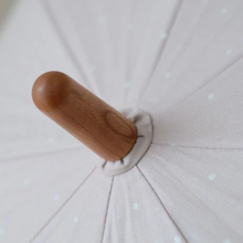 将图片加载到图库查看器，浅草の型染め工房本品堂（ポンピン堂）の晴雨兼用傘　ARARE　文様　型染め　更銈　テキスタイル
