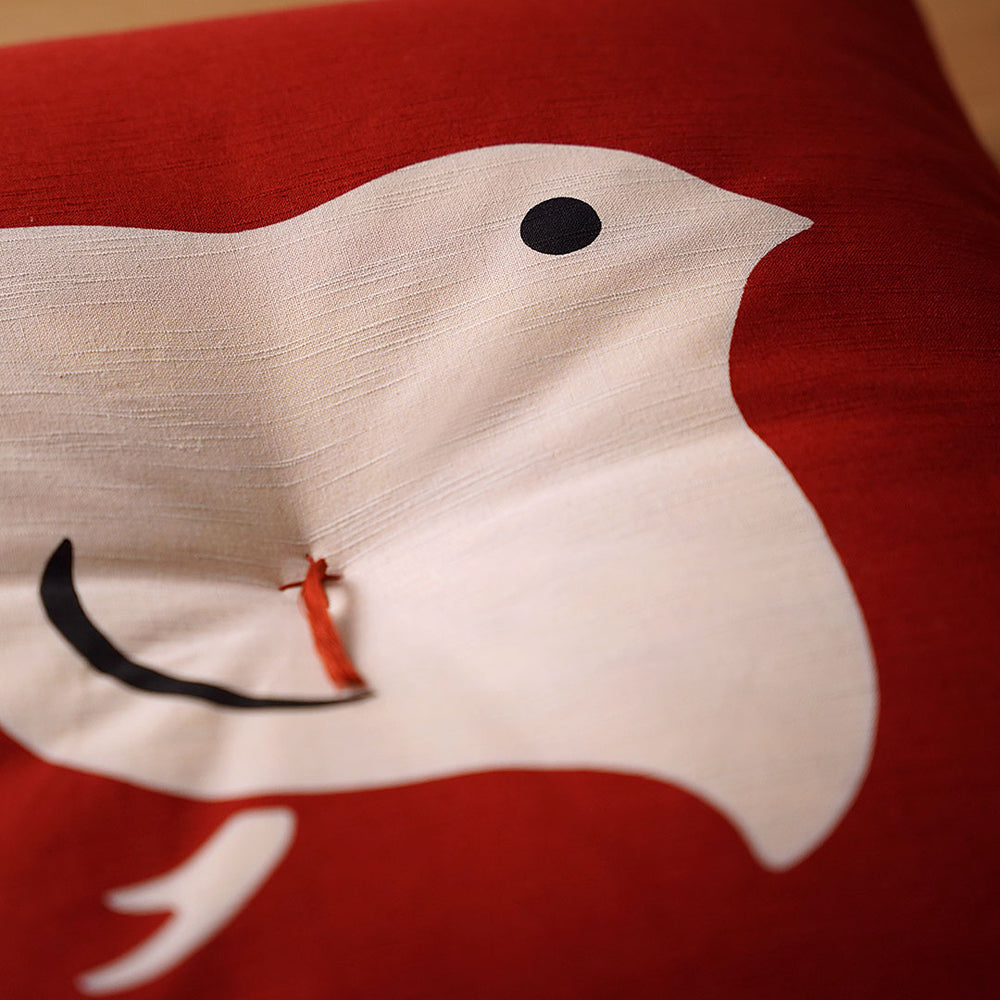 銘仙判】型染め本縫い座布団「千鳥」|【本品堂】公式オンラインストア