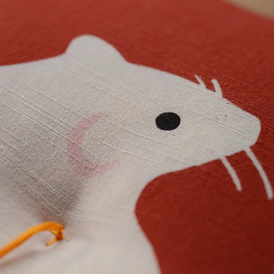 型染め本縫い小座布団「子」|【本品堂】公式オンラインストア – 本品堂