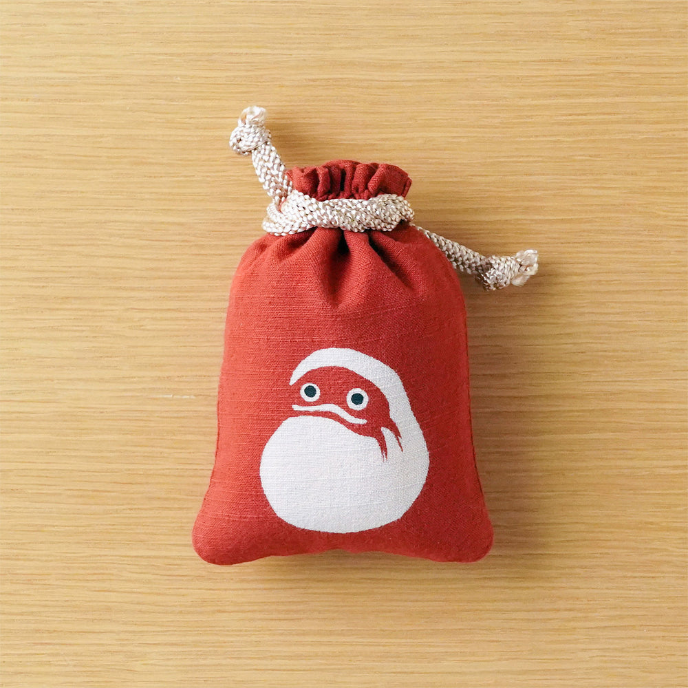 守袋「赤物3点セット（赤みみずく・達磨・梅に丑）」|【本品堂】公式