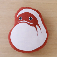 将图片加载到图库查看器，浅草の型染め工房本品堂（ポンピン堂）のぬいぐるみ　だるま　文様　型染め　更銈　テキスタイル
