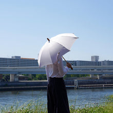 将图片加载到图库查看器，浅草の型染め工房本品堂（ポンピン堂）の晴雨兼用傘　ARARE　文様　型染め　更銈　テキスタイル
