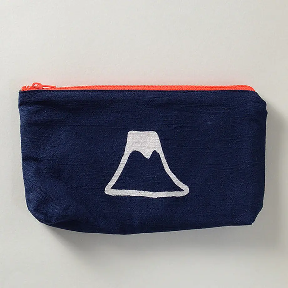 型染めポーチ「富士山」|【本品堂】公式オンラインストア – 本品 型染めポーチ「富士山」|【本品堂】公式オンラインストア – 本品